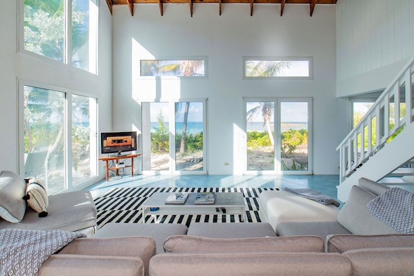 Welcome to Mon Soleil, located directly on world-famous French Leave Beach.  The house is filled with light and ocean views.