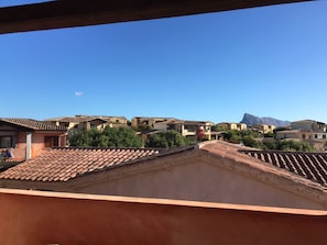 Blick von der Unterkunft