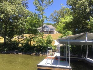 Sun Deck provides fabulous views of the lake! 