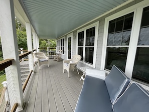 The deck awaits your arrival.