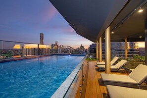 Rooftop pool