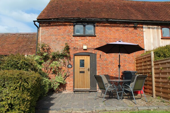 Front of cottage