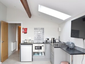 Fitted kitchen area | The Old Forge Cottage, Sewerby, near Bridlington
