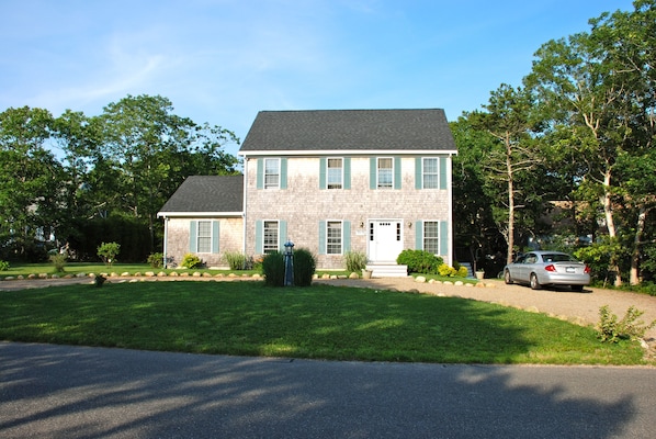 Front view of house