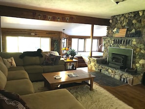 Living Room Photo with fireplace

