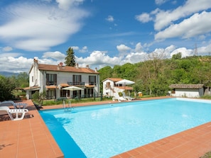 Cloud, Water, Sky, Plant, Property, Building, Swimming Pool, Azure, Tree, Outdoor Furniture