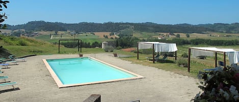 Cielo, Acqua, Pianta, Piscina, Shade, Albero, Rettangolo, Lotto, Mobili Da Esterno, Sedia