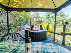 Outdoor Furniture, Leisure, Swimming Pool, Furniture, Recreation, Vacation, Chair, Shade, Outdoor Table, Umbrella