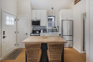 The cottage was perfect, the layout is great, it feels so big and the kitchen had everything we needed for the times we ate in.  -Desiree