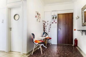 The main entrance of the apartment