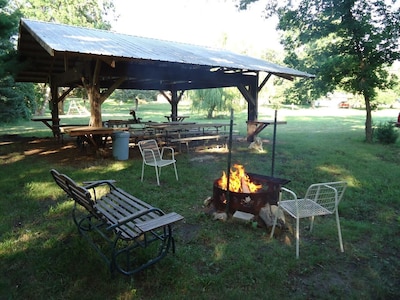 Trees, wildlife abound- a beautiful surrounding as you relax in a cozy cabin