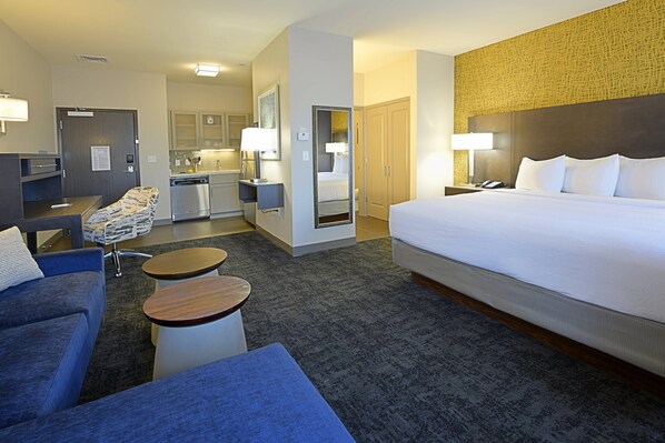 Enjoy the warm and cozy decor.