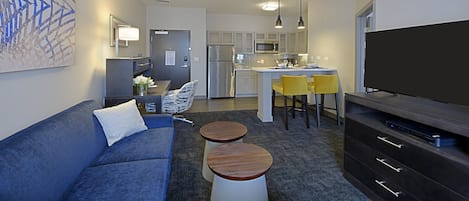 Enjoy the warm and cozy decor.