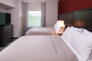 Drift to sleep in a comfortable bed after a wonderful day outside.