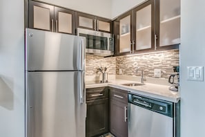 Prepare meals in the comfort of your very own fully-equipped kitchen.