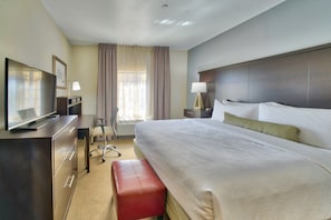 Drift to sleep in a comfortable bed after a wonderful day outside.