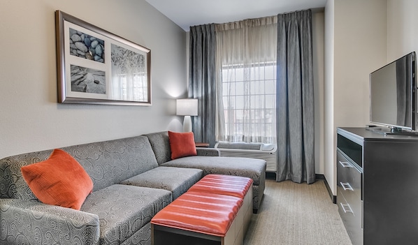 Enjoy the warm and cozy decor.