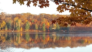 Fall beautiful view from the deck