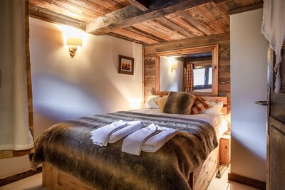 Un authentique chalet de 3 chambres à Saint-gervais-les-bains