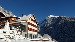 Fassade der Unterkunft