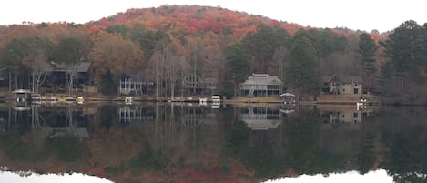 Beautiful view from the  main dock