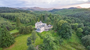 Drone view from East