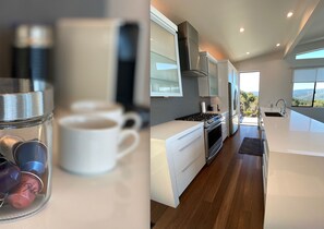 Fully stocked kitchen