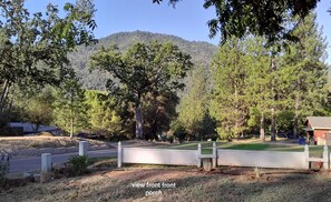 Deck front yard view