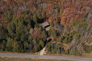 Fall drone photo