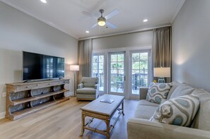 Relax and rejuvenate in the cozy living room.