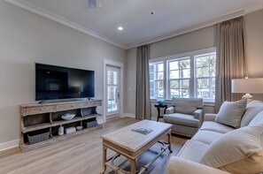 Relax and rejuvenate in the cozy living room.