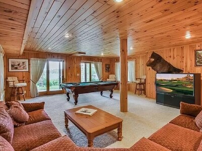 Massive & Beautiful Private Lodge on Long Lake! 9,000SF & 850' of Shoreline!