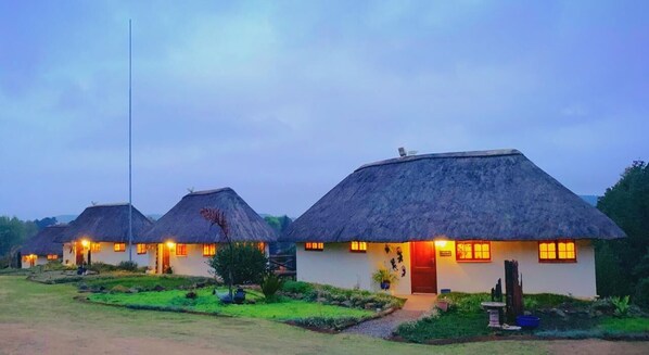 All Four Cottages in order: Chelsea, Great Western,  Ikwela, Copper.