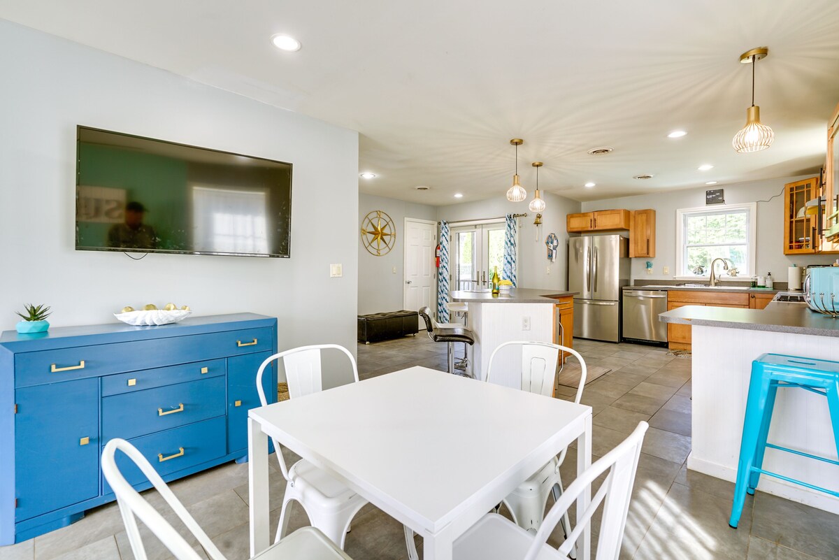 The 1818′ Home w/ Porch & Grill – 1 Mi to Beach!