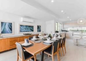Large dining area