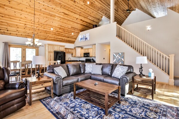 open concept keeps everyone feeling connected