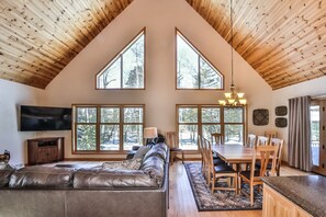Enjoy the view from the Oak Lane Lake House