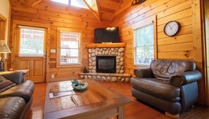 Main Level Living Room with Sleeper Sofa (1)