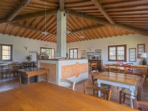 Table, Furniture, Window, Chair, Wood, Interior Design, Living Room, Floor, Beam, Wood Stain