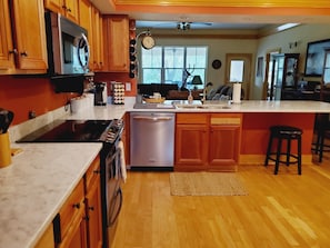 Kitchen with dishwasher