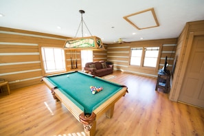 Great times await in recreation room