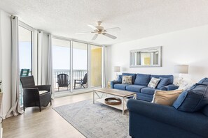 Another view of the open concept living space.