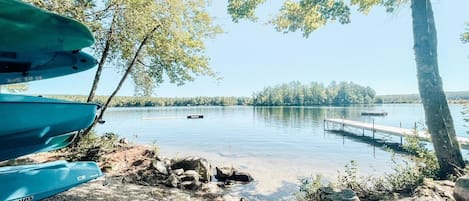 Toes in the sand- Boathouse Private Waterfront