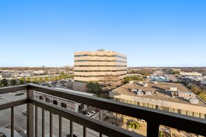 Take in the Arlington views from the balcony