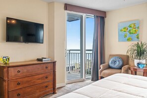 Spacious Bedroom with Slider onto Balcony (2)