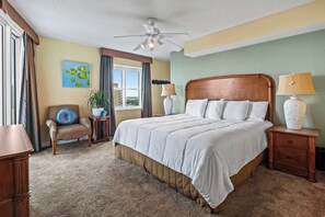 Spacious Bedroom with Slider onto Balcony (1)