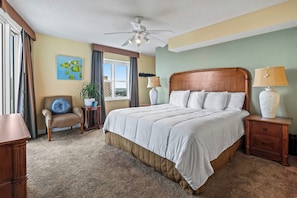 Spacious Bedroom with Slider onto Balcony (1)
