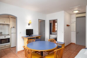 Reconnect with loved ones over a meal at the dining table.