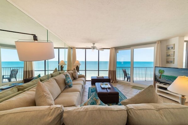 Welcome to "Sea Forever" Windward 608
This condo allows the perfect opportunity to enjoy magnificent views of the beach
Wow! Look at that view!