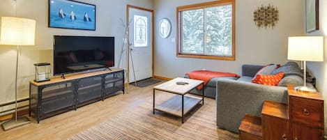 Juneau Vacation Rental | 2BR | 1BA | 584 Sq Ft | Steps to Enter